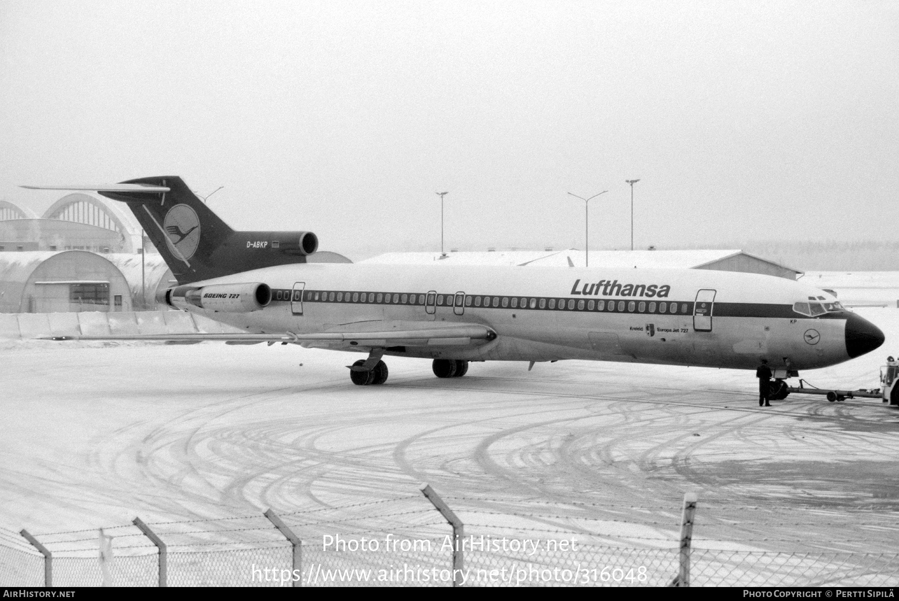 Aircraft Photo of D-ABKP | Boeing 727-230/Adv | Lufthansa | AirHistory.net #316048