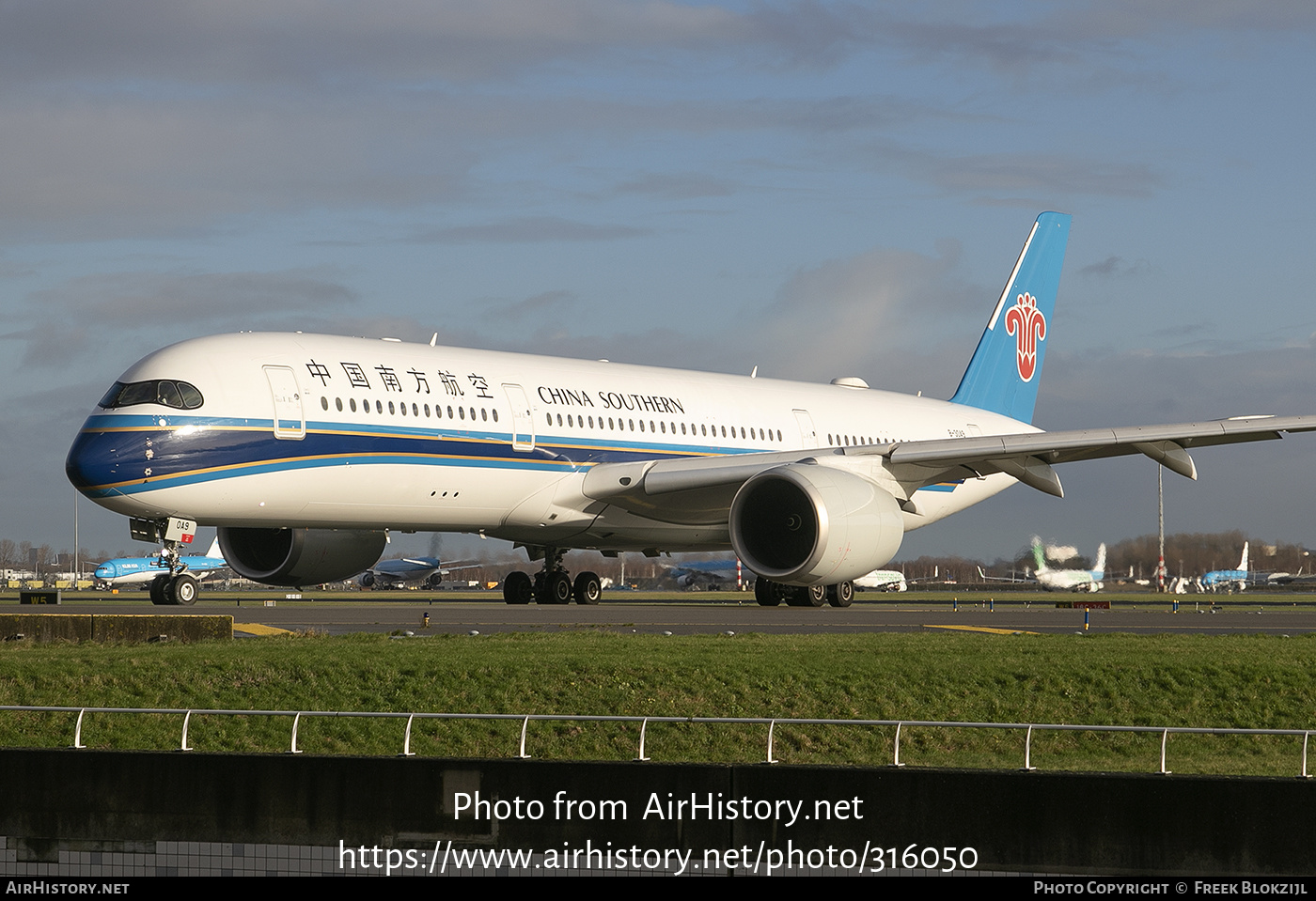 Aircraft Photo of B-30A9 | Airbus A350-941 | China Southern Airlines | AirHistory.net #316050