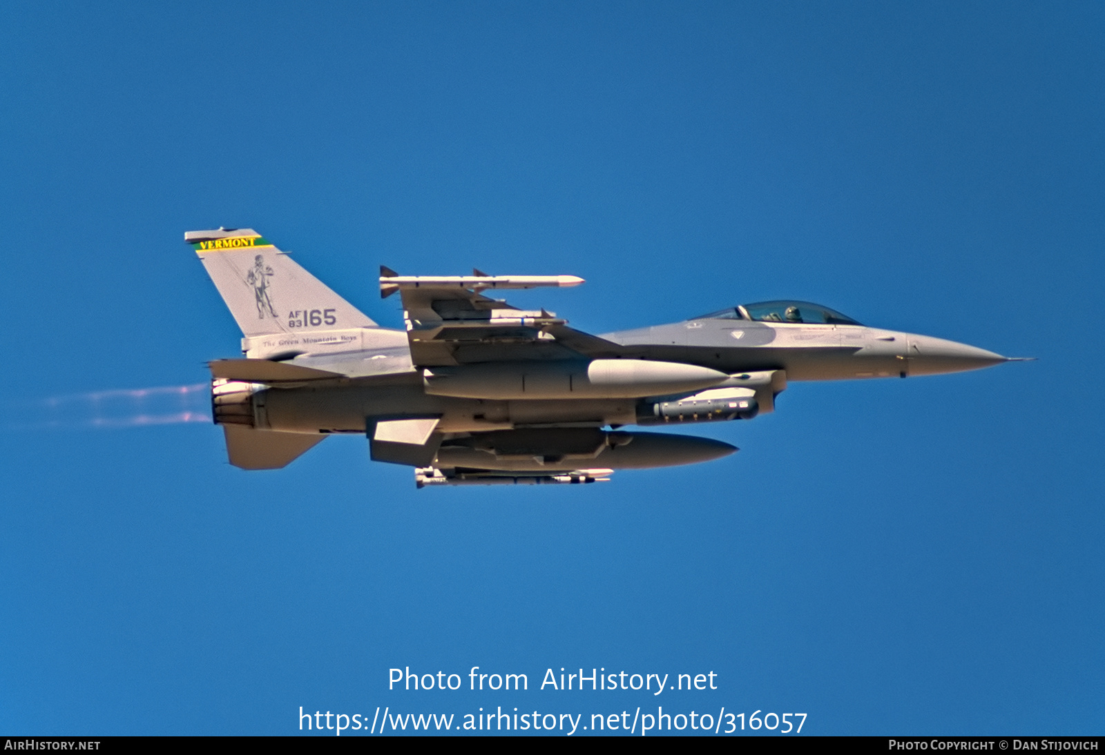 Aircraft Photo of 83-1165 / AF83-165 | General Dynamics F-16C Fighting Falcon | USA - Air Force | AirHistory.net #316057