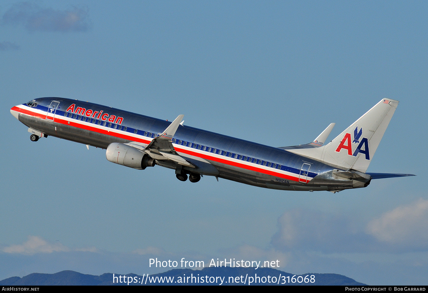 Aircraft Photo of N912AN | Boeing 737-823 | American Airlines | AirHistory.net #316068