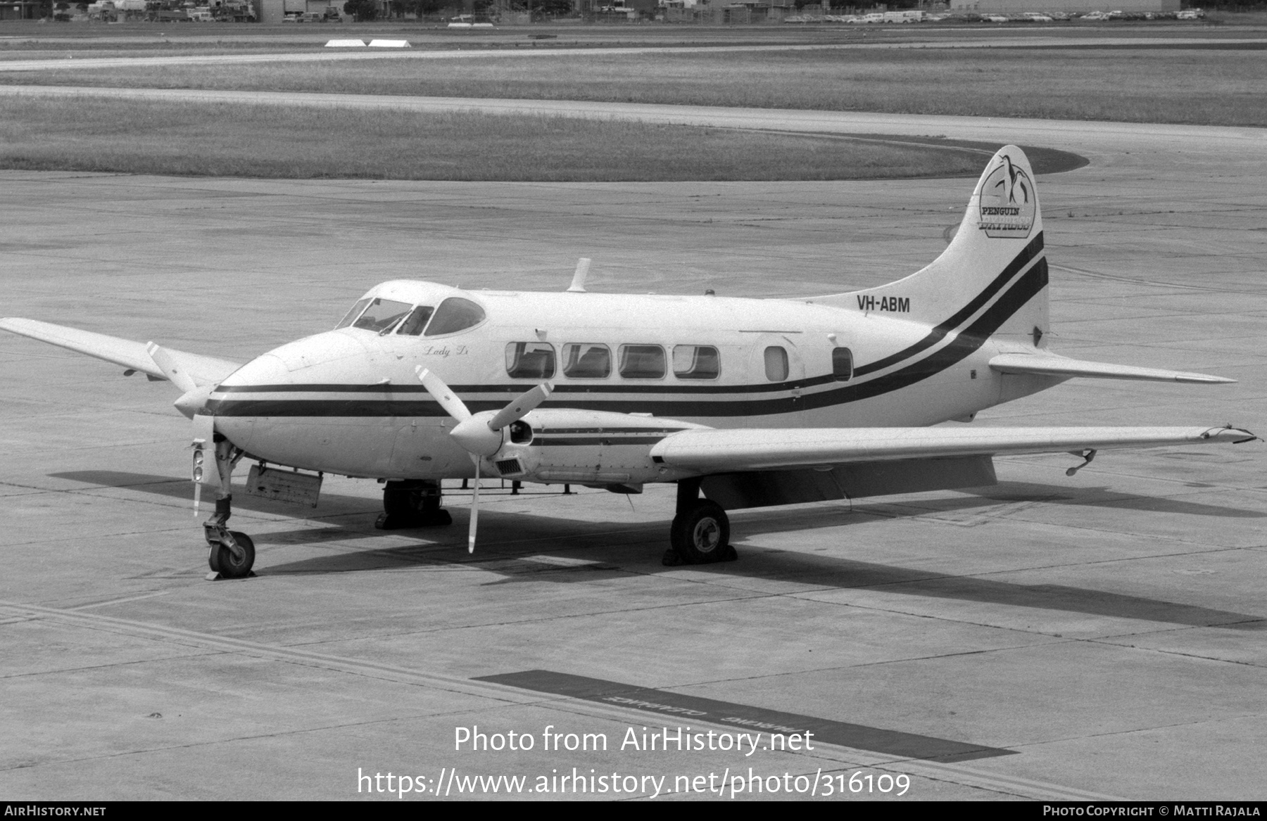 Aircraft Photo of VH-ABM | Riley Dove 2 | Penguin Express | AirHistory.net #316109