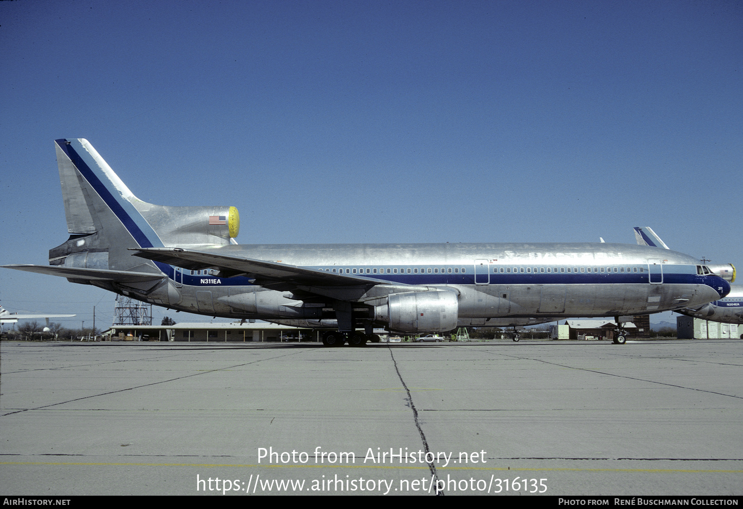 Aircraft Photo of N311EA | Lockheed L-1011-385-1 TriStar 1 | Eastern Air Lines | AirHistory.net #316135