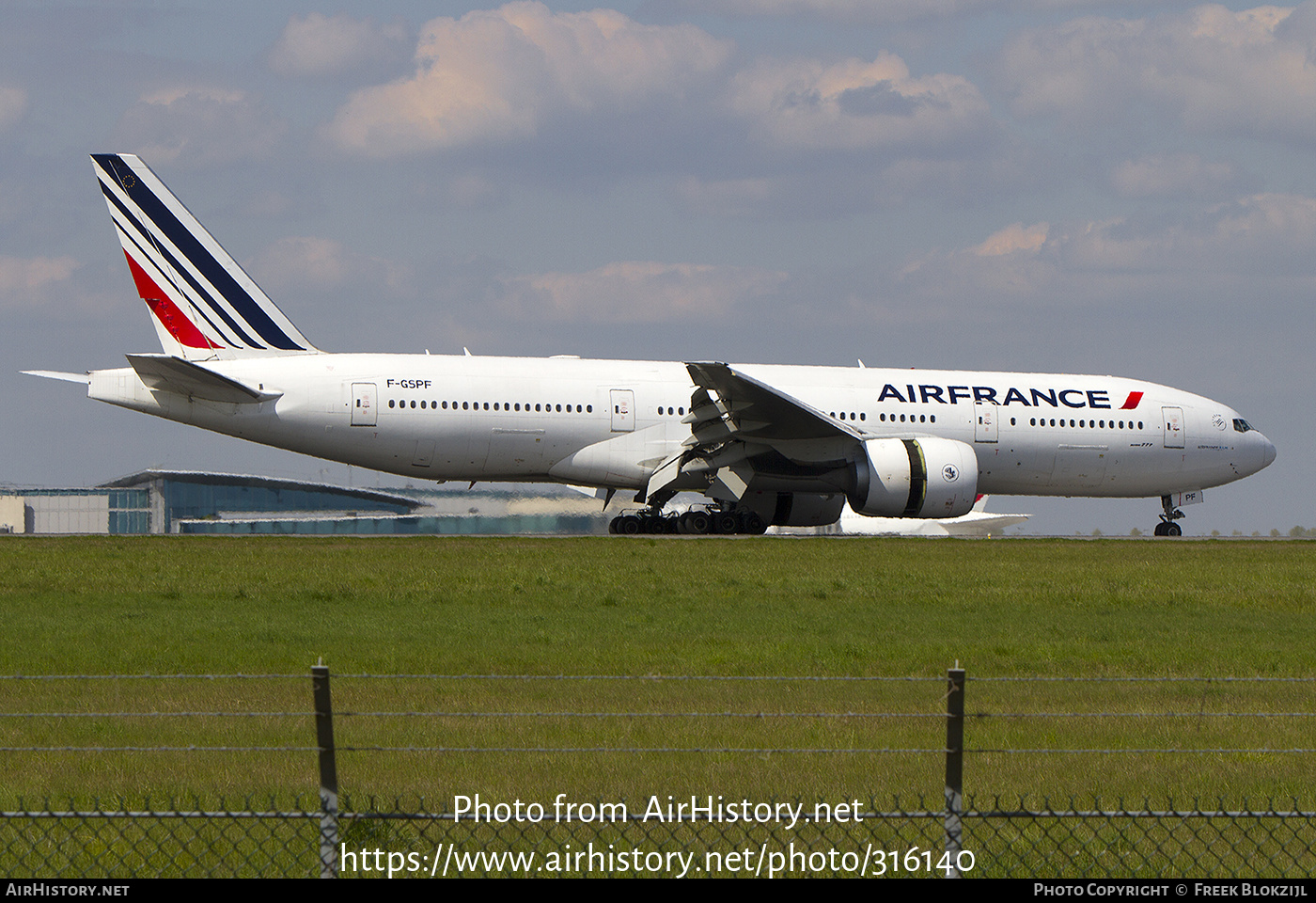 Aircraft Photo of F-GSPF | Boeing 777-228/ER | Air France | AirHistory.net #316140