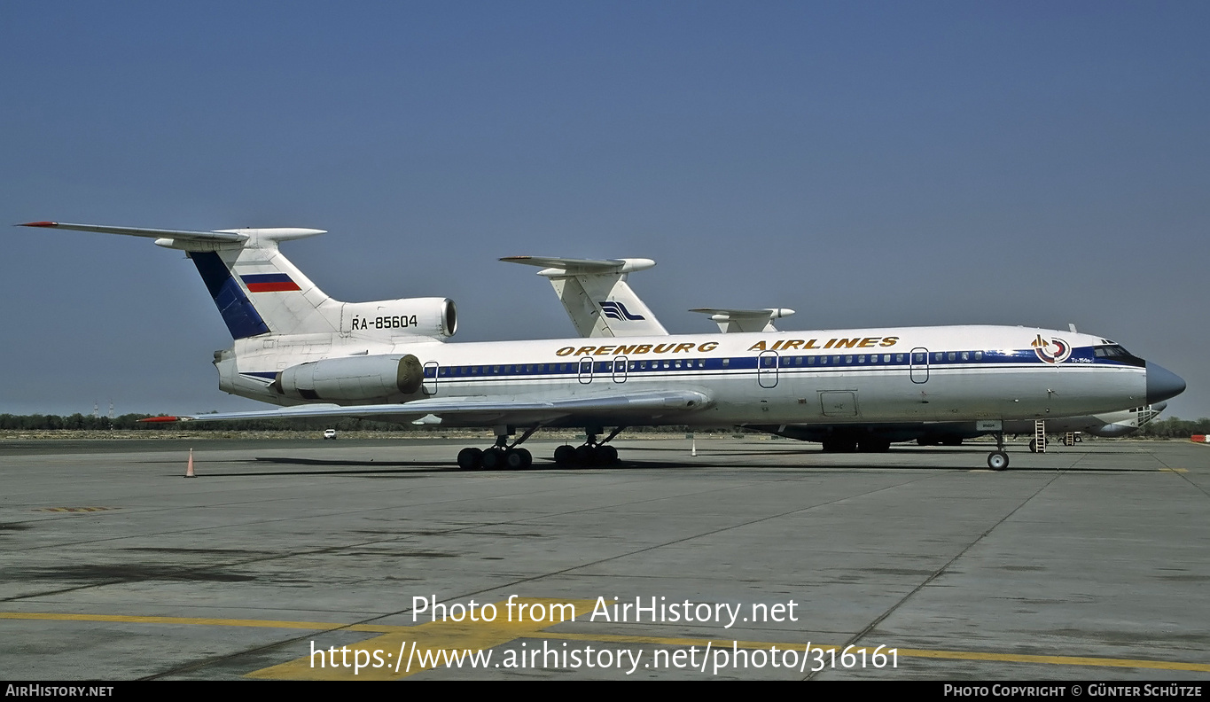 Aircraft Photo of RA-85604 | Tupolev Tu-154B-2 | Orenburg Airlines | AirHistory.net #316161