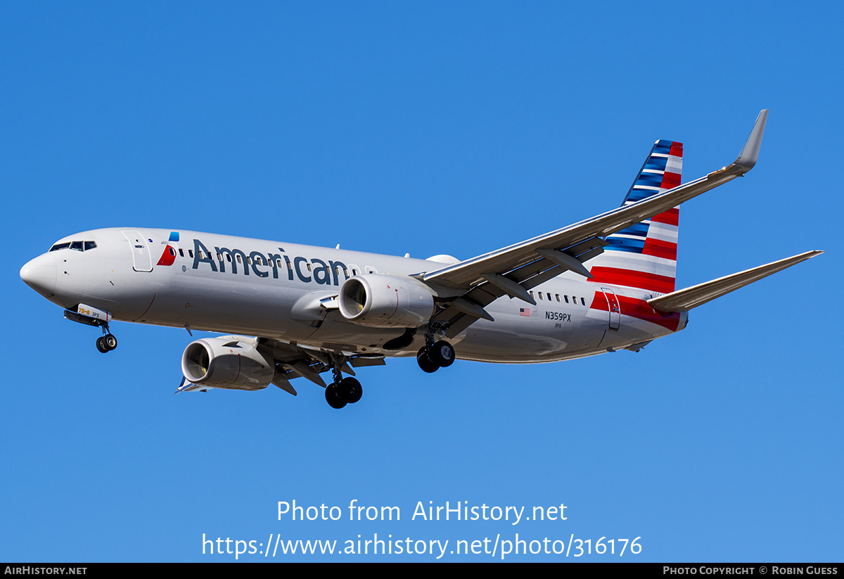 Aircraft Photo of N359PX | Boeing 737-823 | American Airlines | AirHistory.net #316176