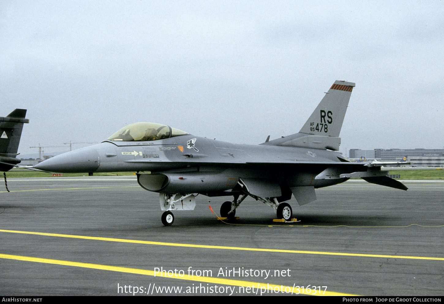 Aircraft Photo of 85-1478 / AF85-478 | General Dynamics F-16C Fighting Falcon | USA - Air Force | AirHistory.net #316317