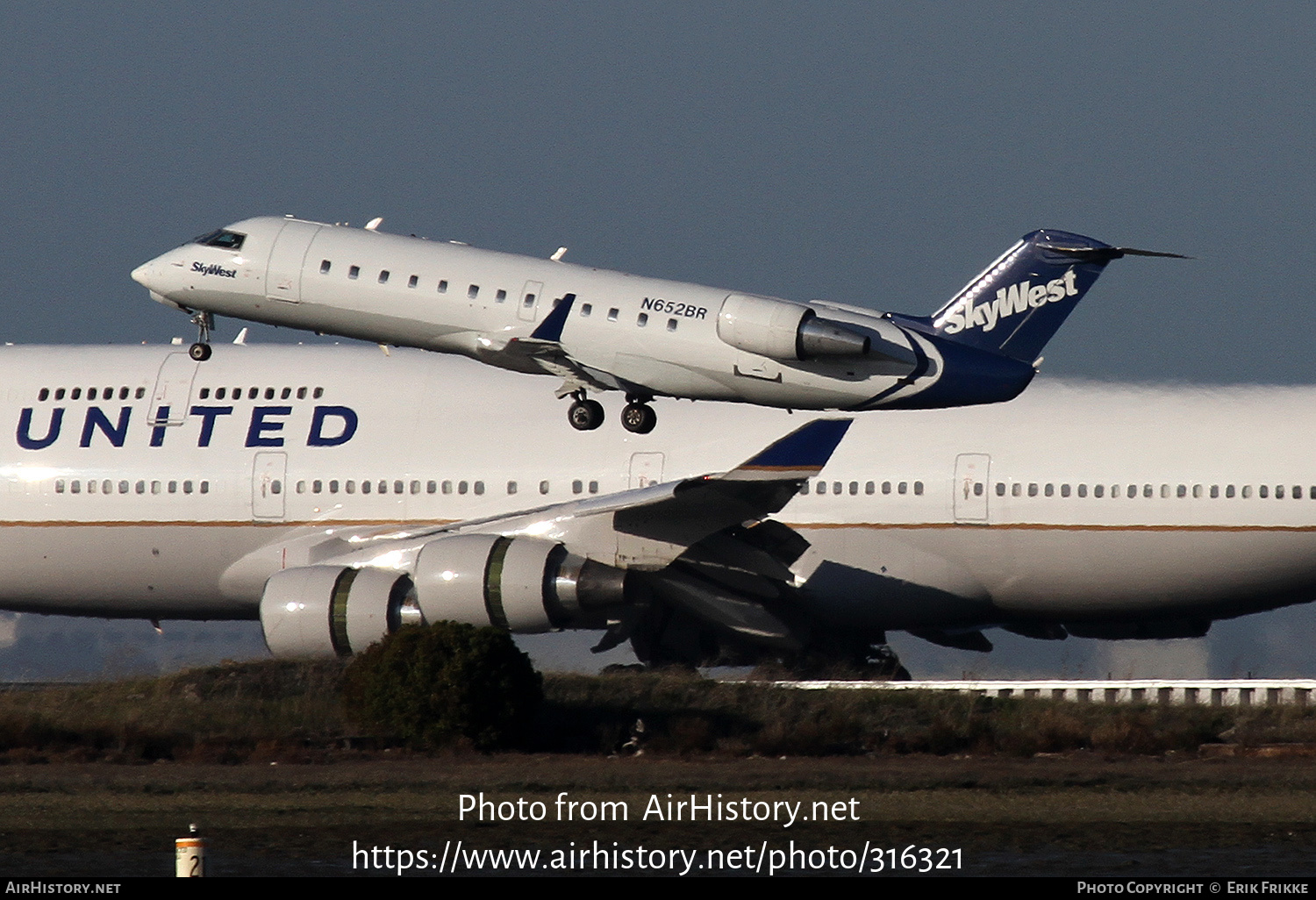 Aircraft Photo of N652BR | Bombardier CRJ-200ER (CL-600-2B19) | SkyWest Airlines | AirHistory.net #316321