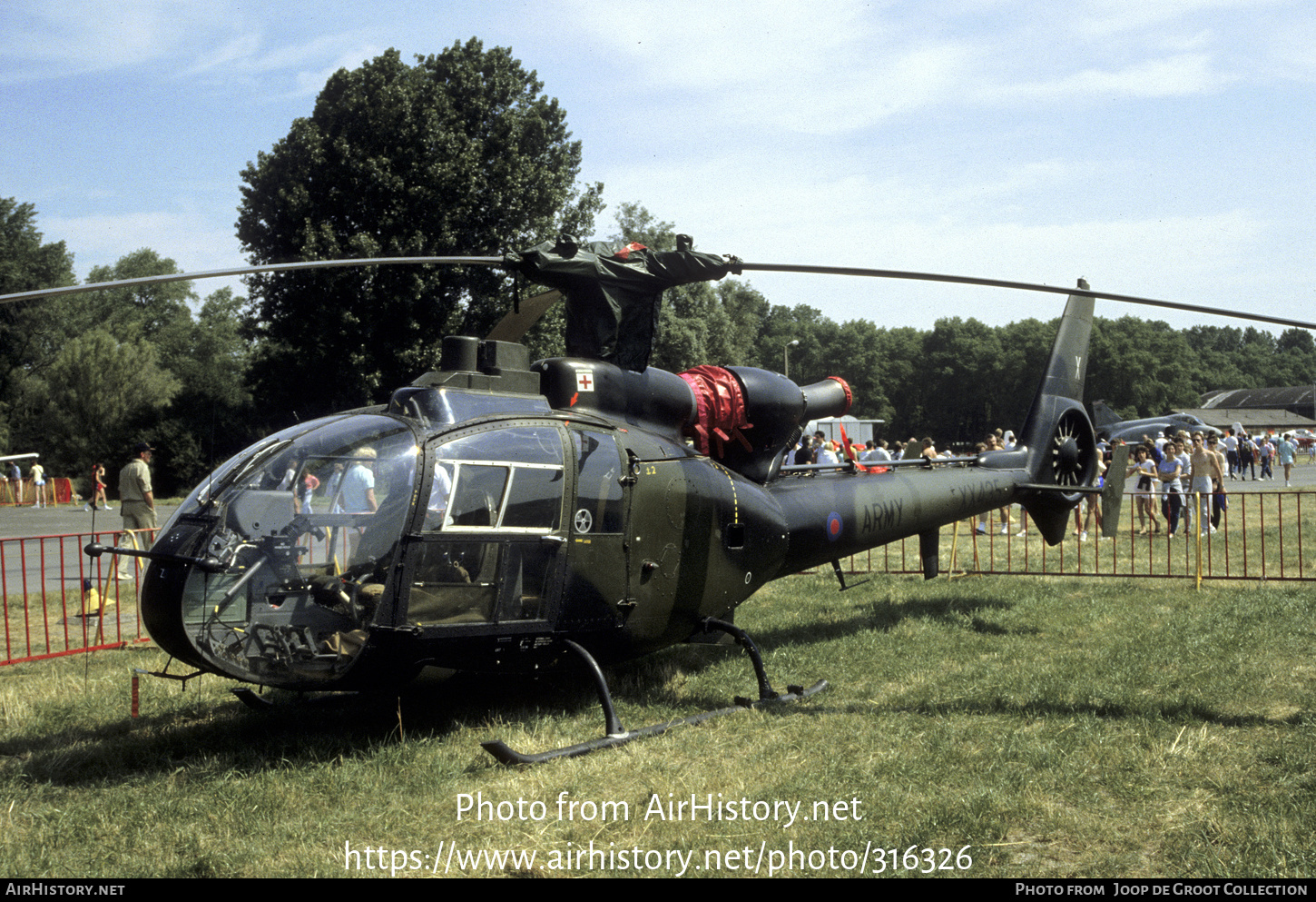 Aircraft Photo of XX435 | Aerospatiale SA-341B Gazelle AH1 | UK - Army | AirHistory.net #316326