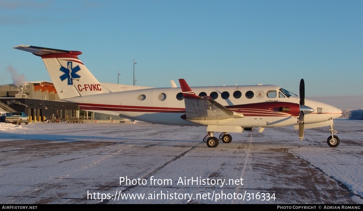 Aircraft Photo of C-FVKC | Raytheon 350 King Air (B300) | BC Ambulance Service | AirHistory.net #316334