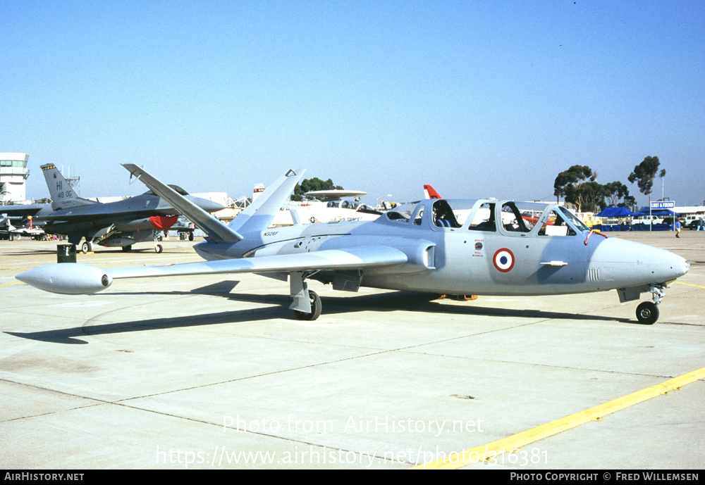 Aircraft Photo of N326F | Fouga CM-170R Magister | AirHistory.net #316381