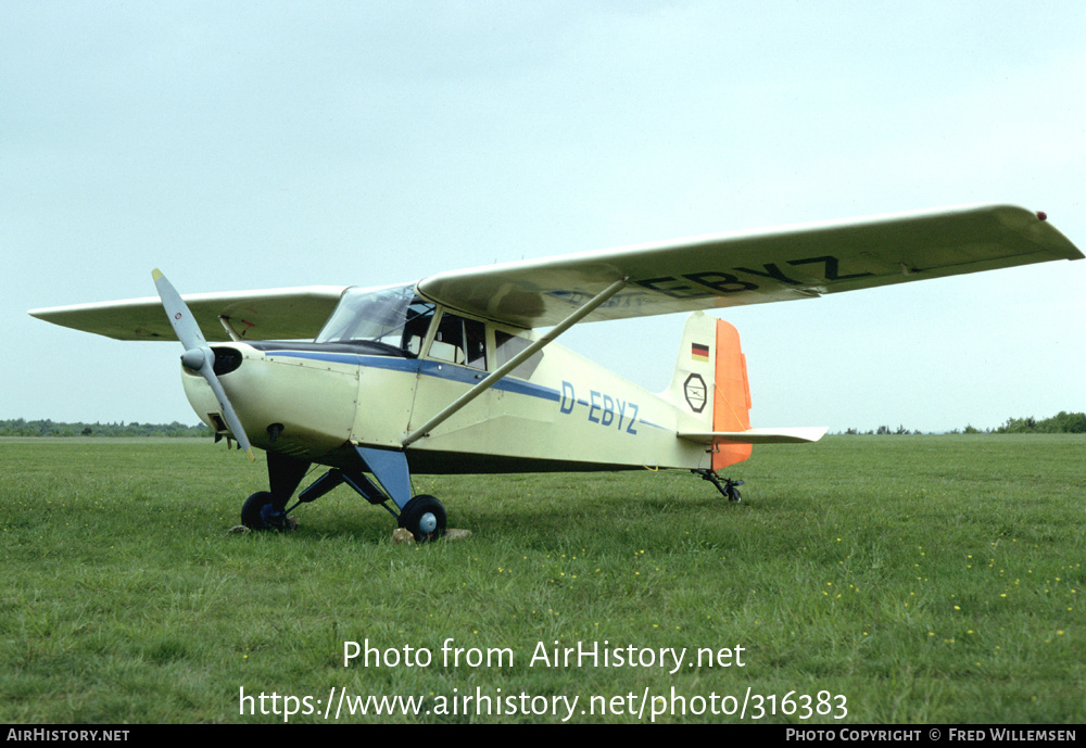 Aircraft Photo of D-EBYZ | Scheibe SF-23A Sperling | AirHistory.net #316383