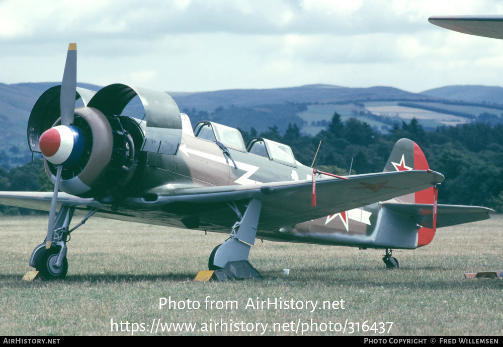 Aircraft Photo of G-AYAK / 14 white | Let C.11 | Soviet Union - Air Force | AirHistory.net #316437