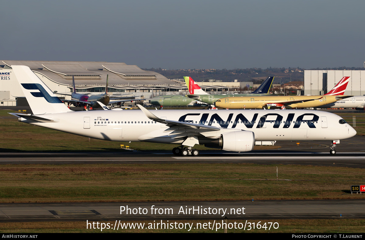 Aircraft Photo of F-WZNF | Airbus A350-941 | Finnair | AirHistory.net #316470