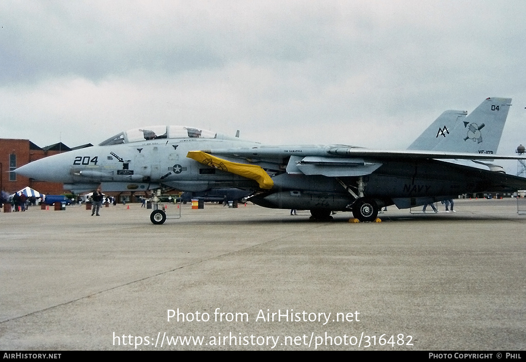 Aircraft Photo of 163215 | Grumman F-14B Tomcat | USA - Navy | AirHistory.net #316482