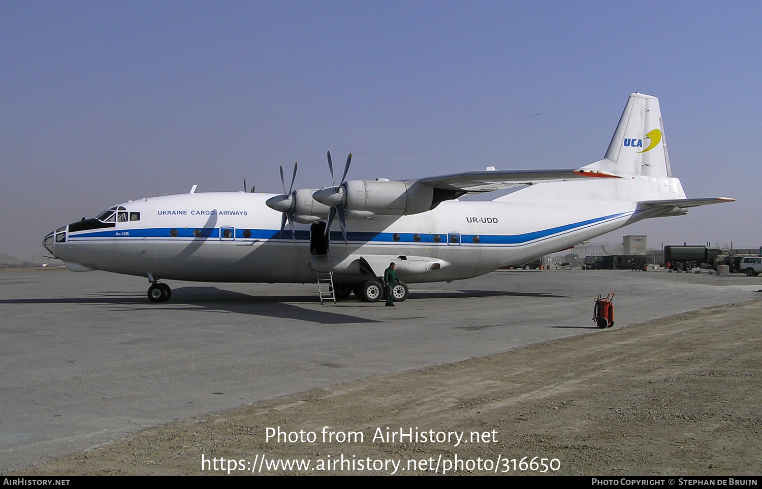 Aircraft Photo of UR-UDD | Antonov An-12B | Ukrainian Cargo Airways - UCA | AirHistory.net #316650