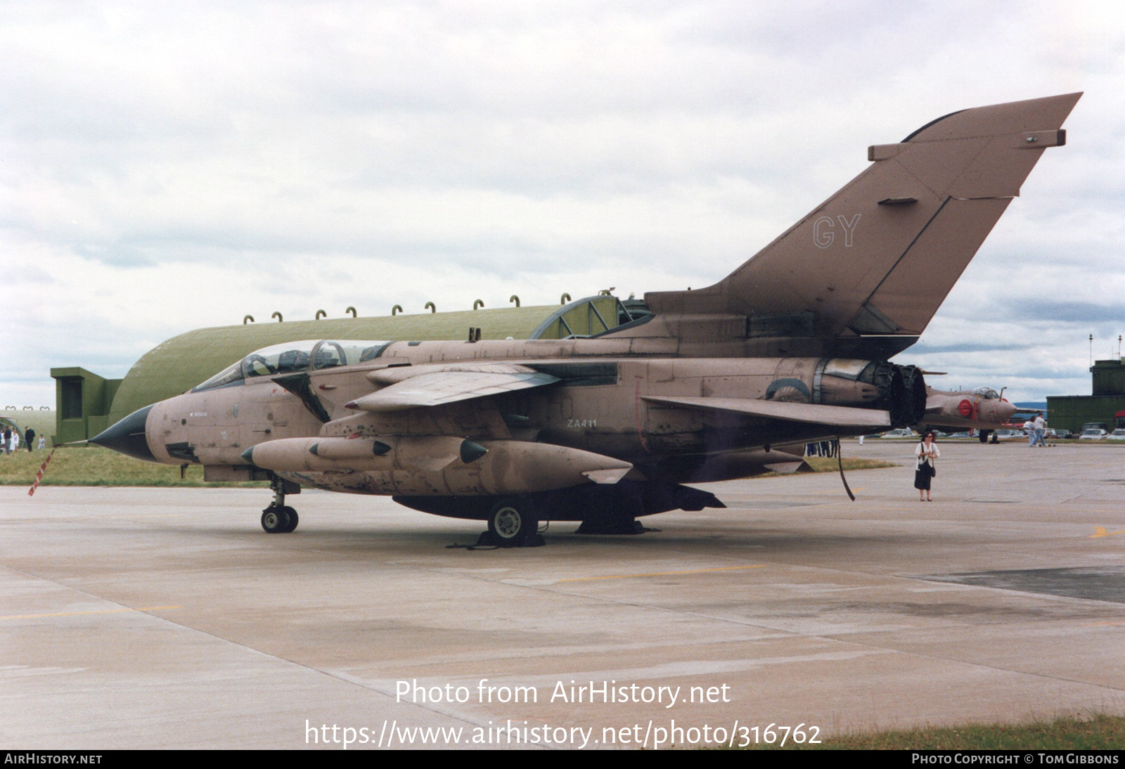 Aircraft Photo of ZA411 | Panavia Tornado GR1 | UK - Air Force | AirHistory.net #316762