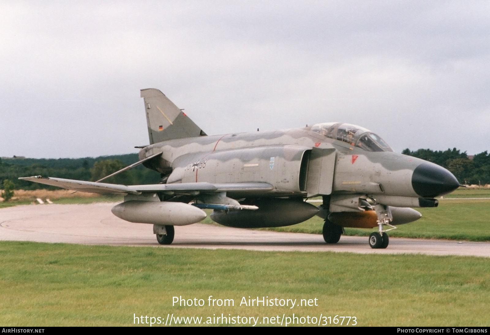 Aircraft Photo of 3858 | McDonnell Douglas F-4F Phantom II | Germany - Air Force | AirHistory.net #316773