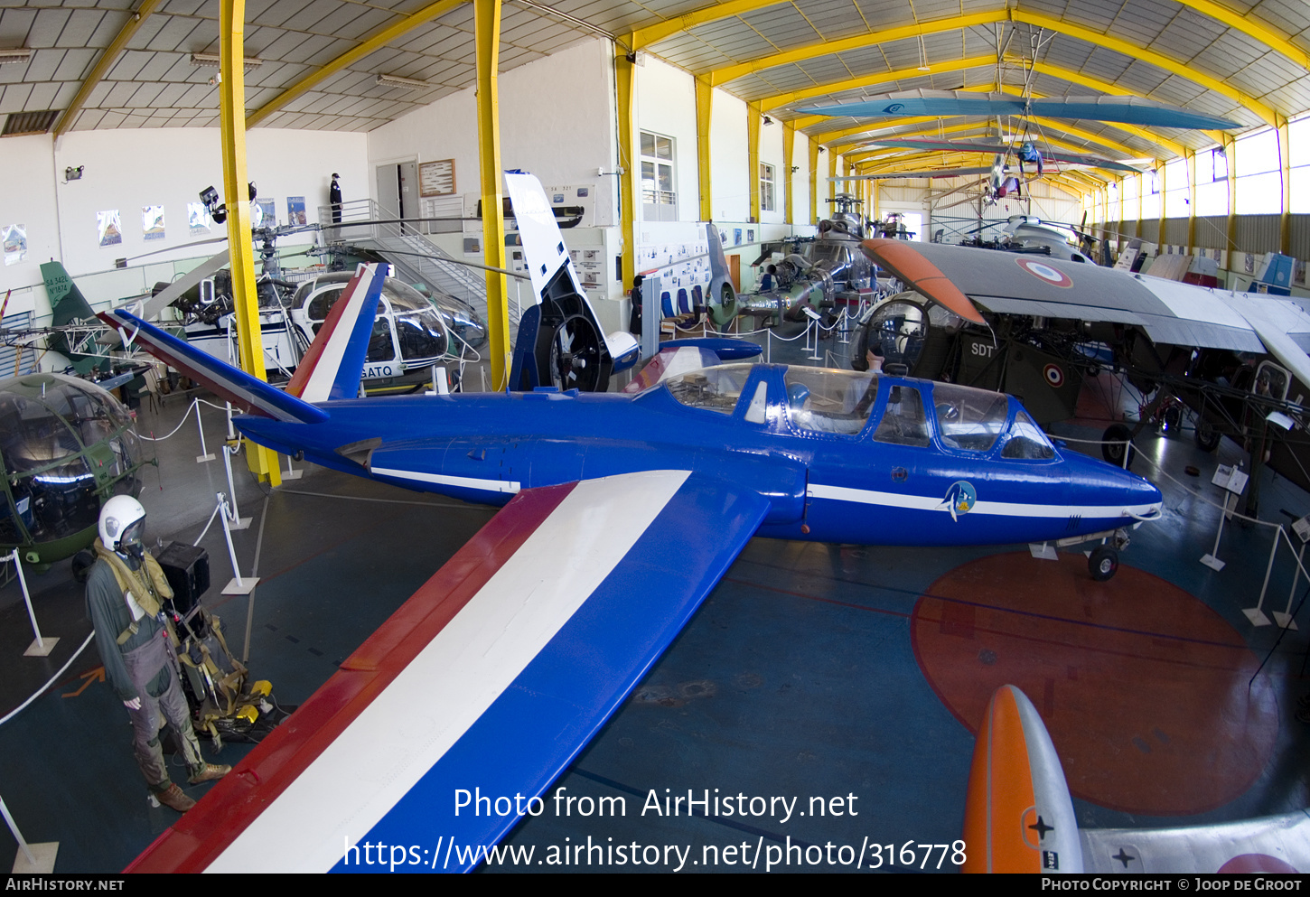 Aircraft Photo of 350 | Fouga CM-170M Magister | France - Air Force | AirHistory.net #316778