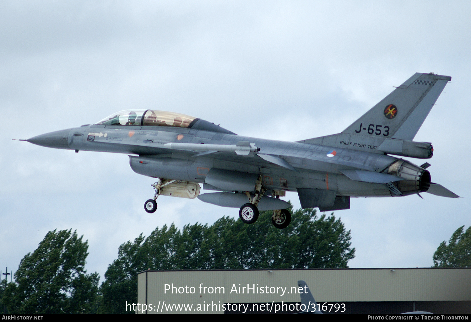 Aircraft Photo of J-653 | General Dynamics F-16BM Fighting Falcon | Netherlands - Air Force | AirHistory.net #316793