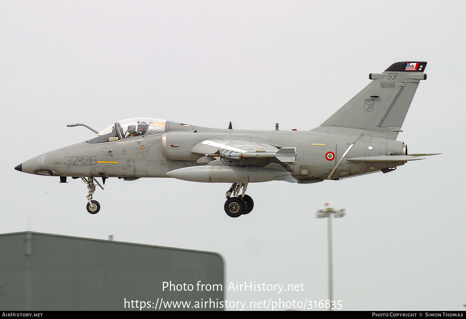 Aircraft Photo of MM7169 | AMX International AMX | Italy - Air Force | AirHistory.net #316835