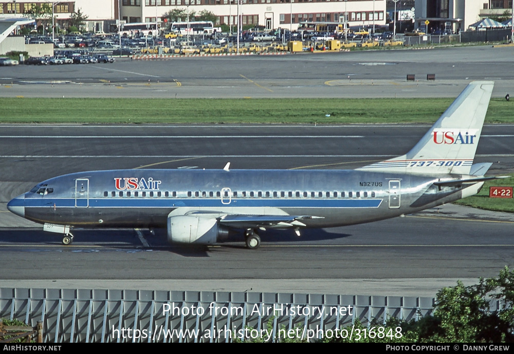 Aircraft Photo of N327US | Boeing 737-3Q8 | USAir | AirHistory.net #316848