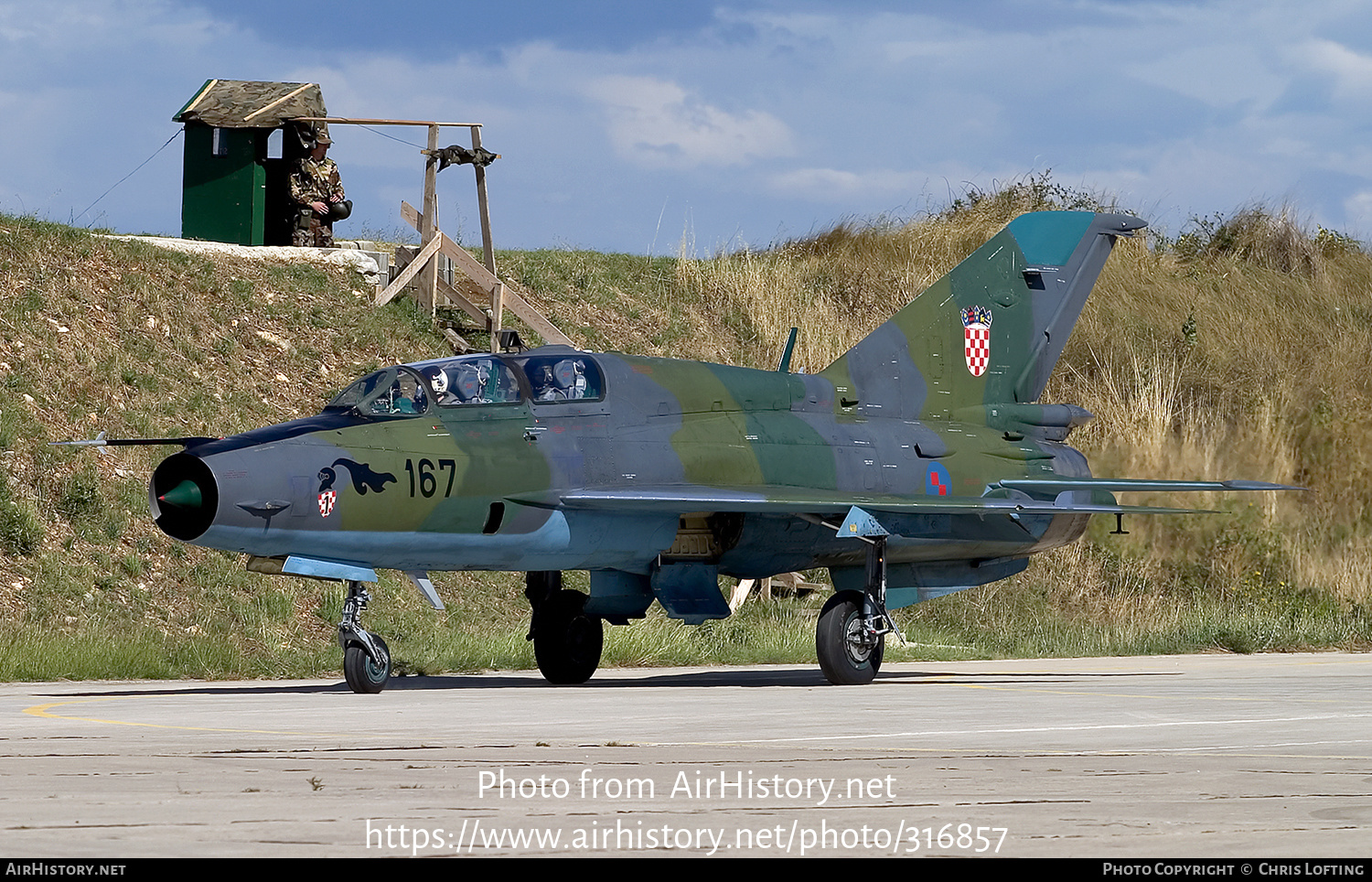 Aircraft Photo of 167 | Mikoyan-Gurevich MiG-21UMD | Croatia - Air Force | AirHistory.net #316857