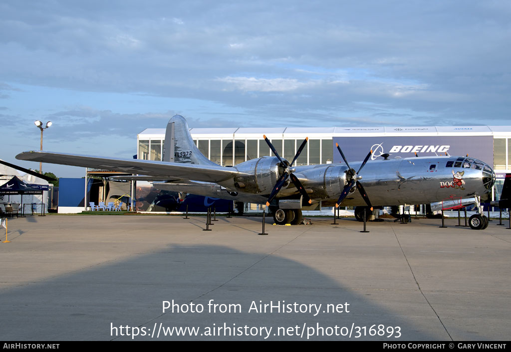 Aircraft Photo of N69972 / 469972 | Boeing B-29 Superfortress | USA - Air Force | AirHistory.net #316893