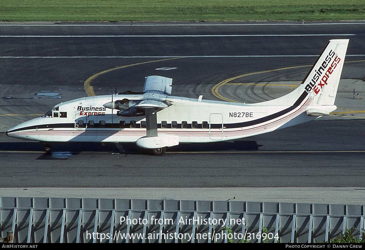 Aircraft Photo of N827BE | Short 360-300 | Business Express Airlines - BEX | AirHistory.net #316904