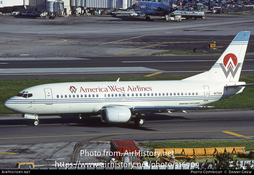 Aircraft Photo of N175AW | Boeing 737-33A | America West Airlines | AirHistory.net #316909