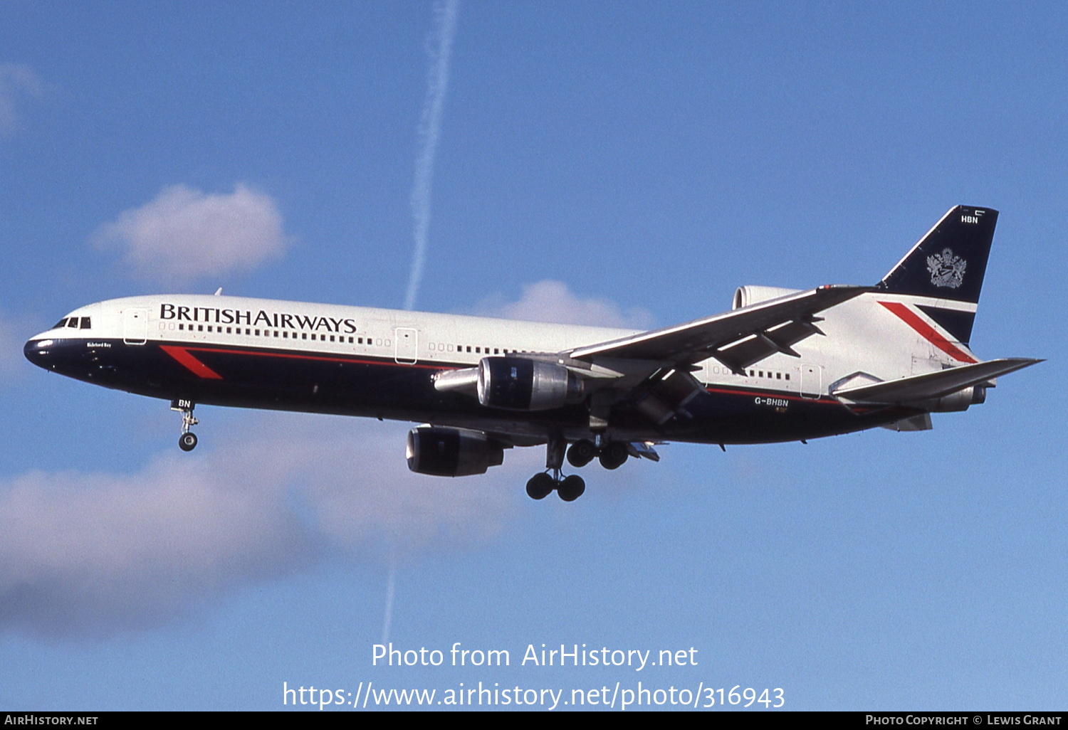 Aircraft Photo of G-BHBN | Lockheed L-1011-385-1-15 TriStar 200 | British Airways | AirHistory.net #316943