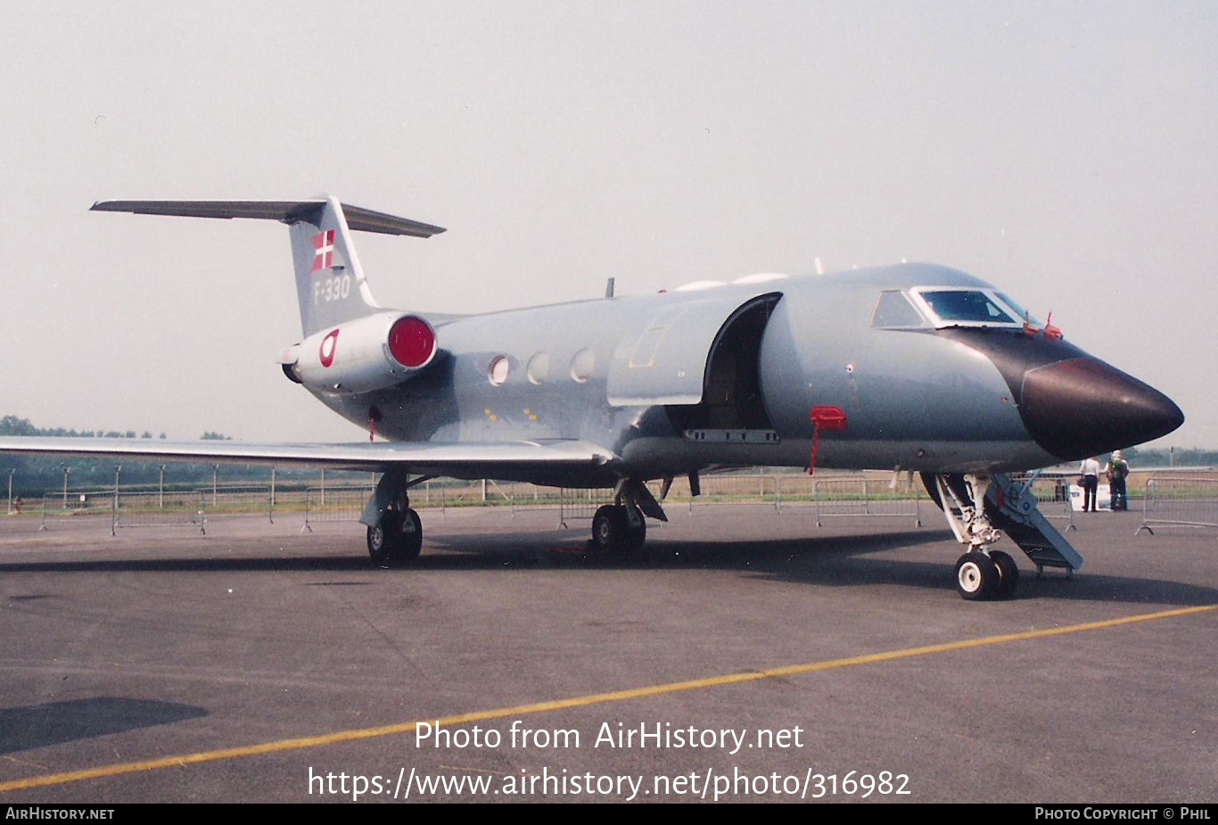 Aircraft Photo of F-330 | Gulfstream American G-1159A Gulfstream III | Denmark - Air Force | AirHistory.net #316982