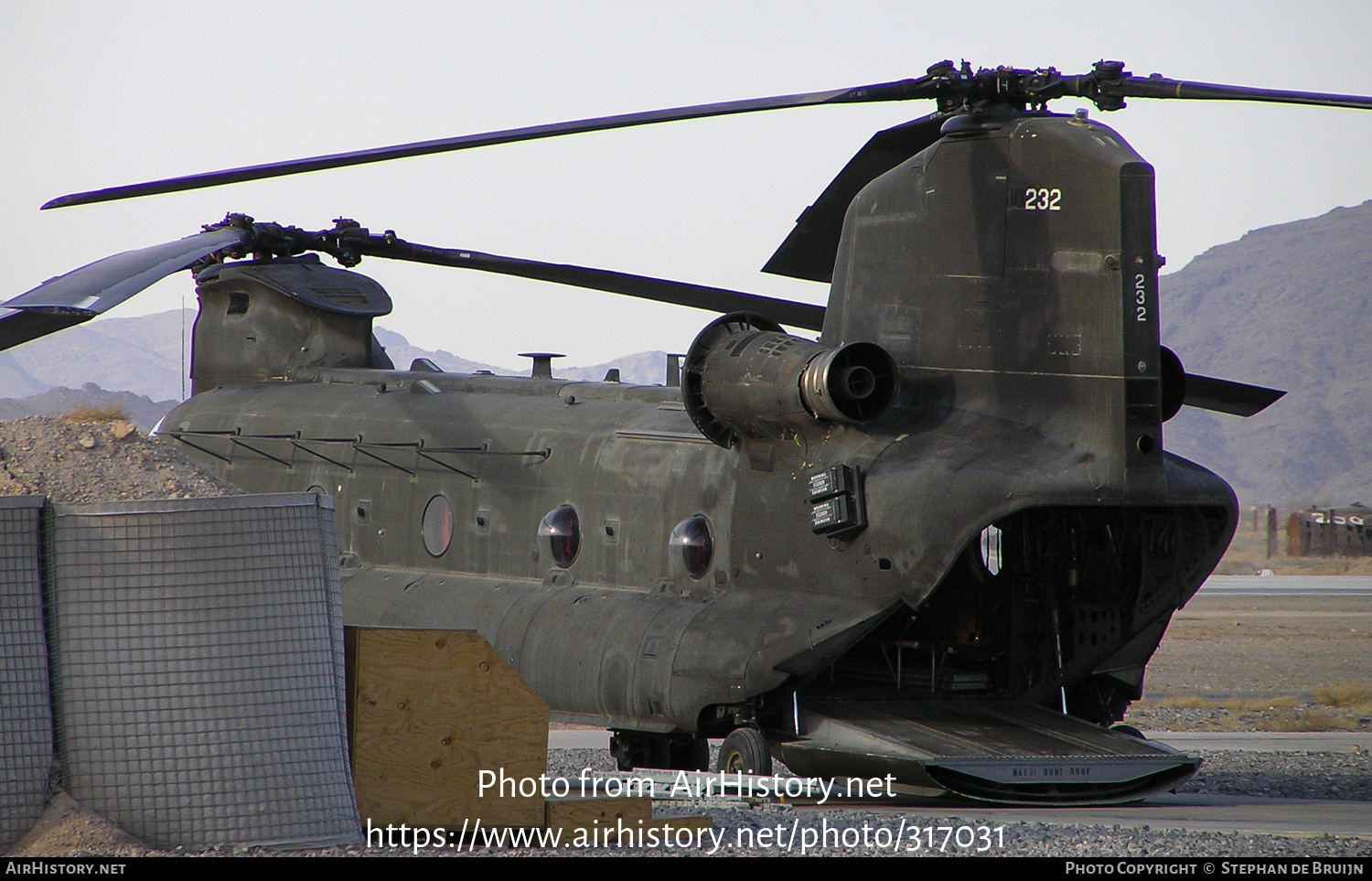 Aircraft Photo of 91-0232 / 10232 | Boeing CH-47D Chinook (414) | USA - Army | AirHistory.net #317031