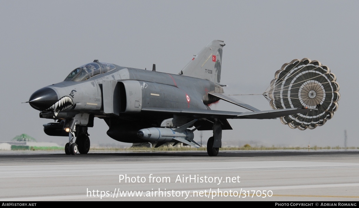 Aircraft Photo of 77-0308 | McDonnell Douglas F-4E Terminator 2020 | Turkey - Air Force | AirHistory.net #317050