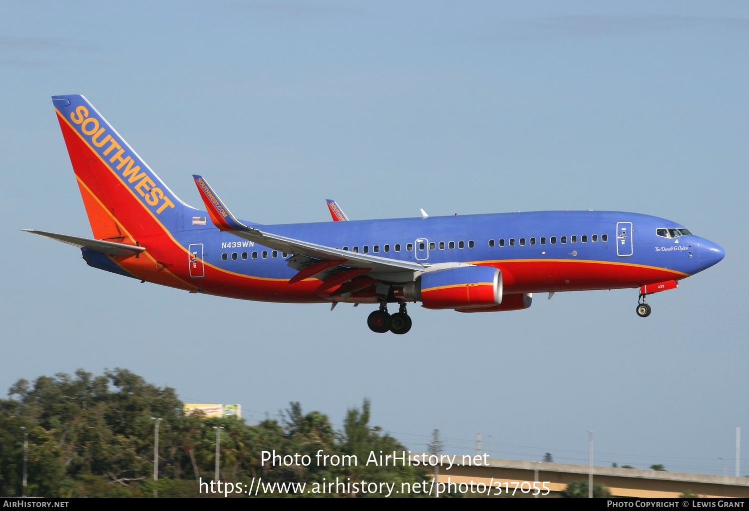 Aircraft Photo of N439WN | Boeing 737-7H4 | Southwest Airlines | AirHistory.net #317055