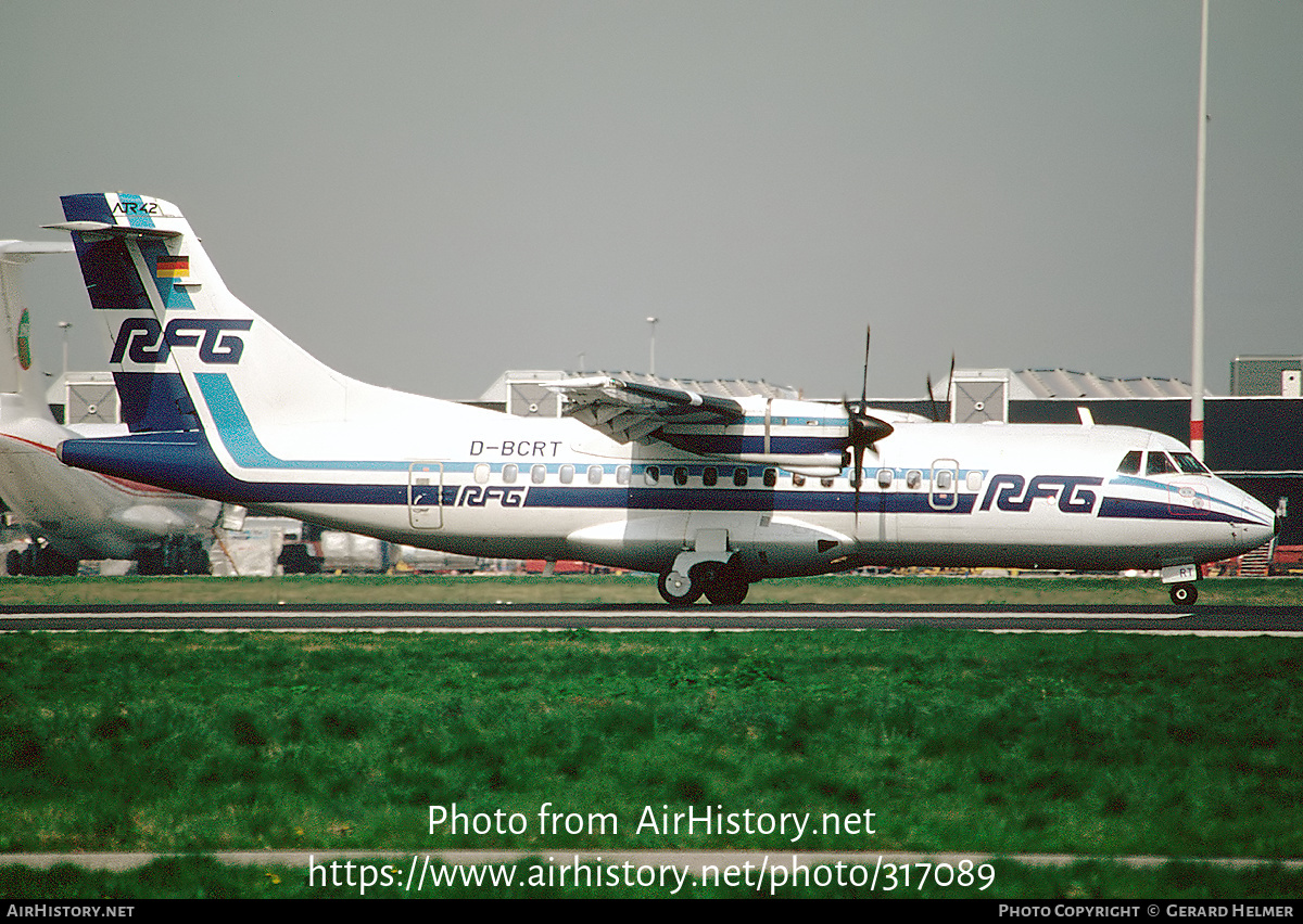 Aircraft Photo of D-BCRT | ATR ATR-42-300QC | RFG - Regionalflug | AirHistory.net #317089