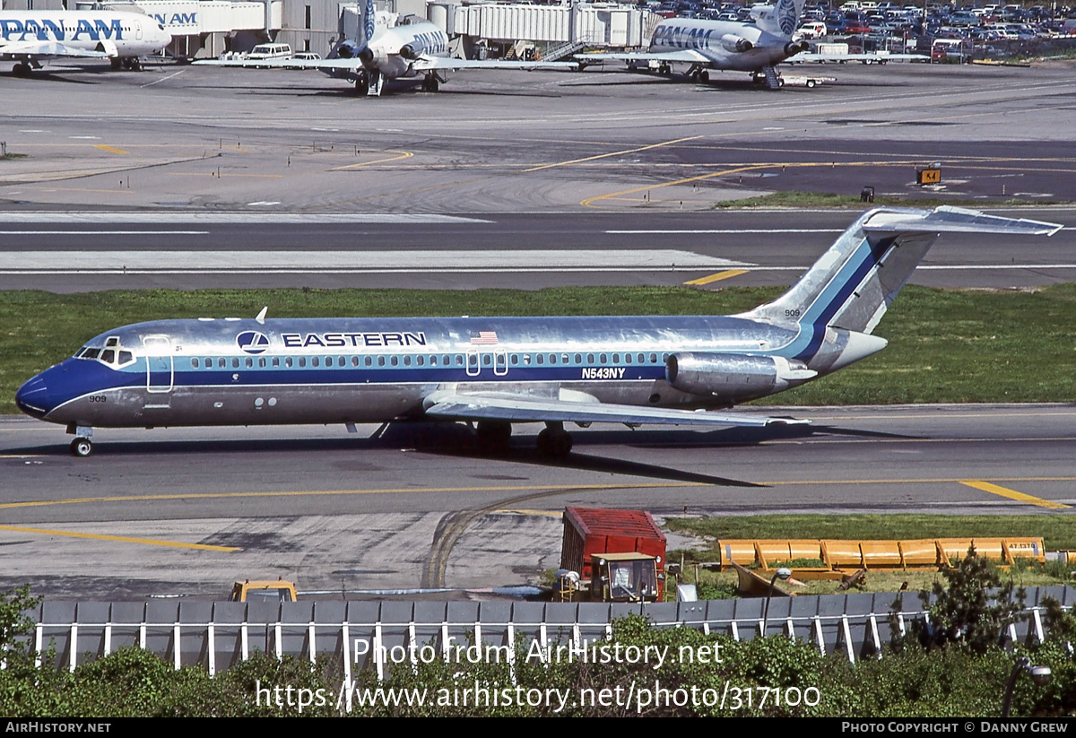 Aircraft Photo of N543NY | McDonnell Douglas DC-9-32 | Eastern Air Lines | AirHistory.net #317100