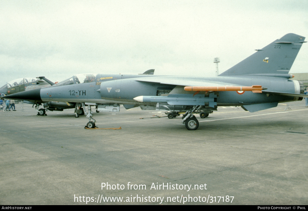 Aircraft Photo of 272 | Dassault Mirage F1CT | France - Air Force | AirHistory.net #317187