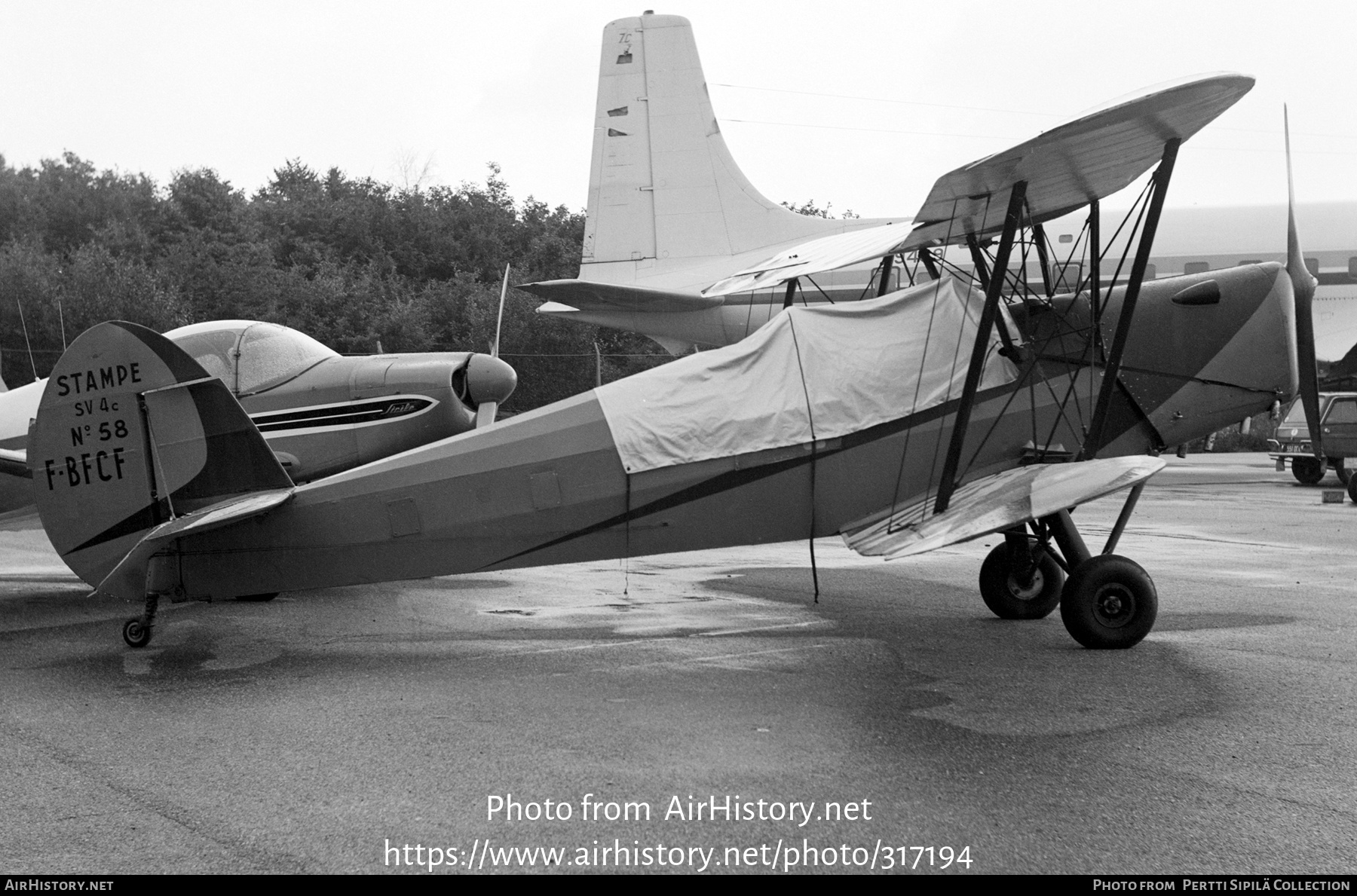 Aircraft Photo of F-BFCF | SNCAN Stampe SV-4C | AirHistory.net #317194