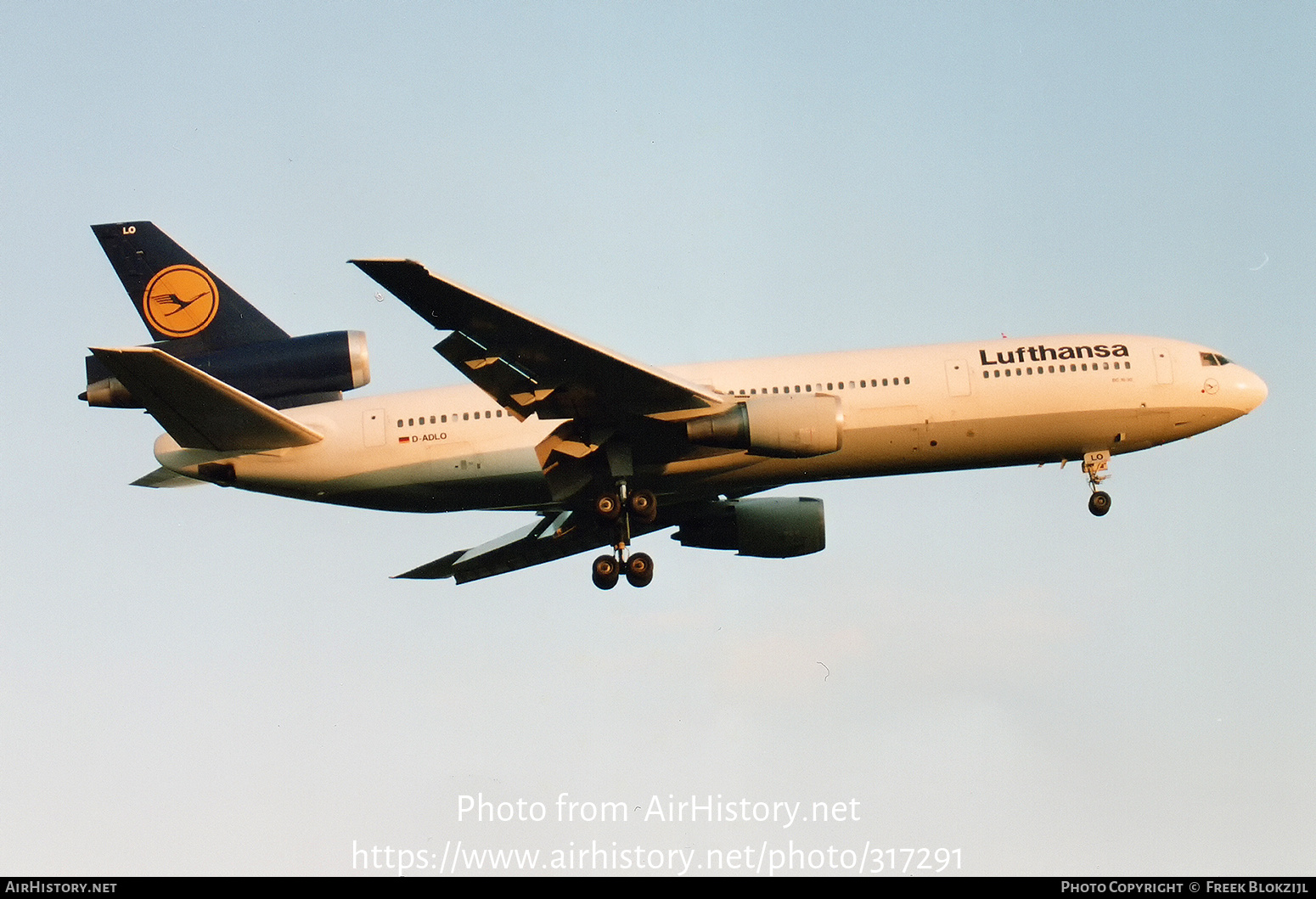 Aircraft Photo of D-ADLO | McDonnell Douglas DC-10-30 | Lufthansa | AirHistory.net #317291