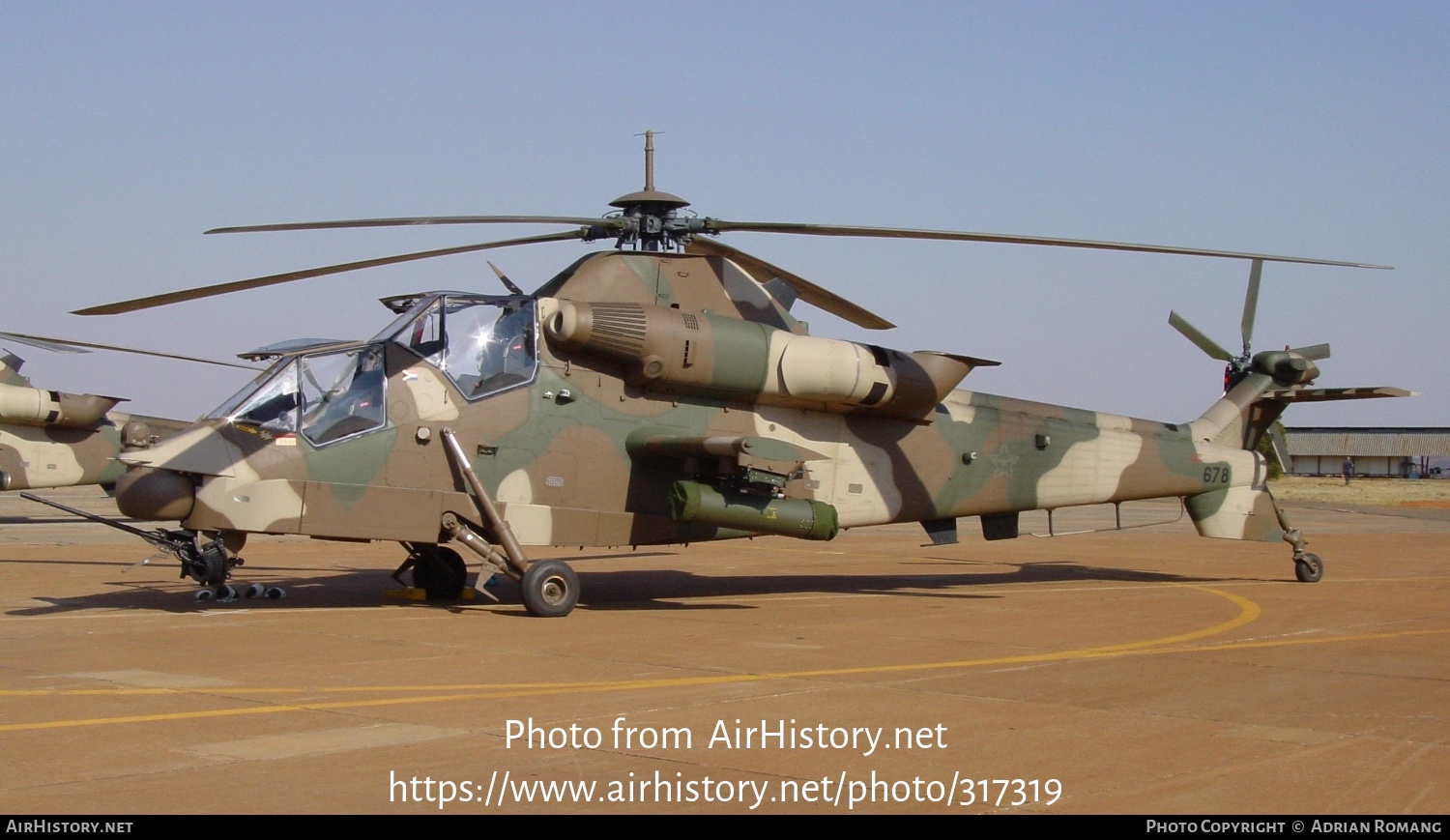 Aircraft Photo Of 678 Denel Ah 2a Rooivalk South Africa Air Force Airhistory