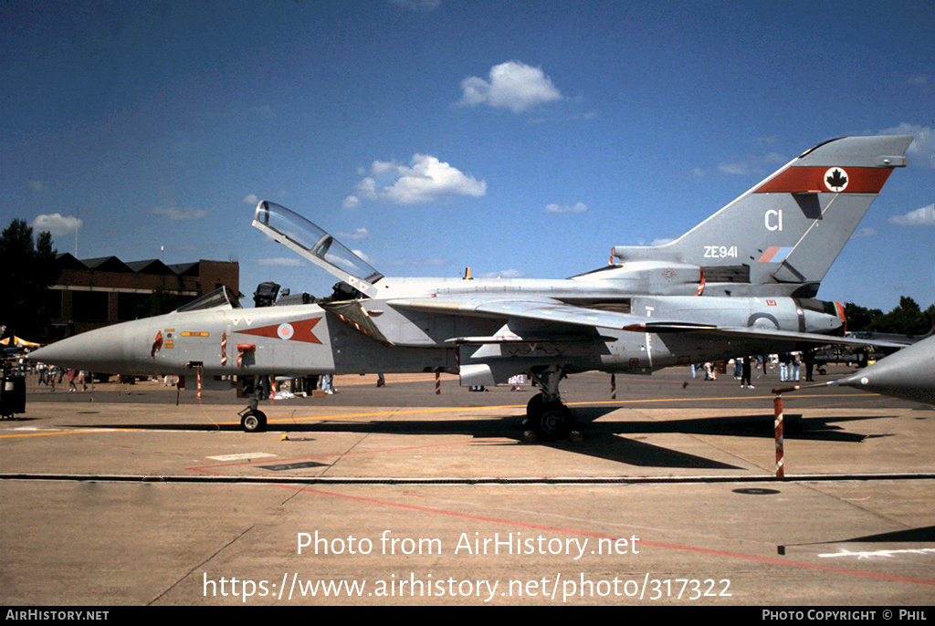 Aircraft Photo of ZE941 | Panavia Tornado F3 | UK - Air Force | AirHistory.net #317322