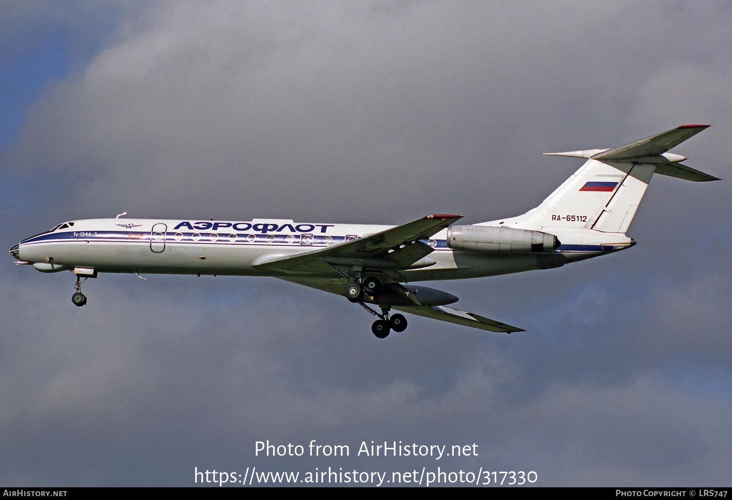 Aircraft Photo of RA-65112 | Tupolev Tu-134A-3 | Aeroflot | AirHistory.net #317330