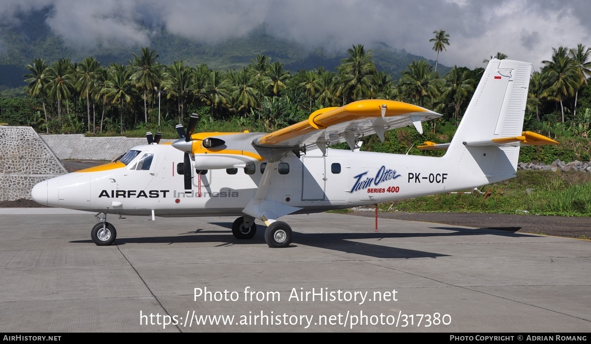 Aircraft Photo of PK-OCF | Viking DHC-6-400 Twin Otter | Airfast | AirHistory.net #317380