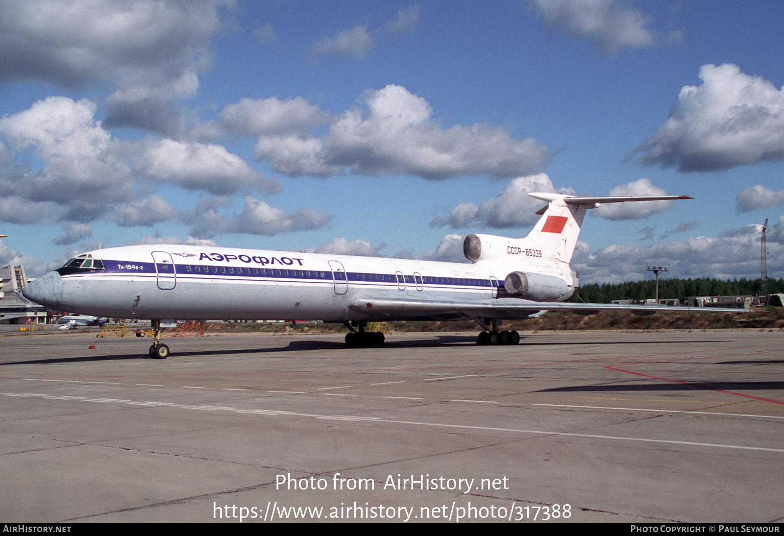 Aircraft Photo of CCCP-85339 | Tupolev Tu-154B-2 | Aeroflot | AirHistory.net #317388