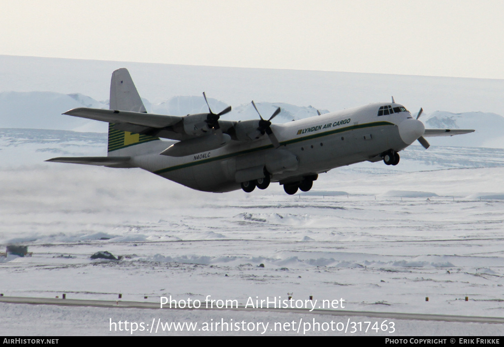 Aircraft Photo of N404LC | Lockheed L-100-30 Hercules (382G) | Lynden Air Cargo | AirHistory.net #317463