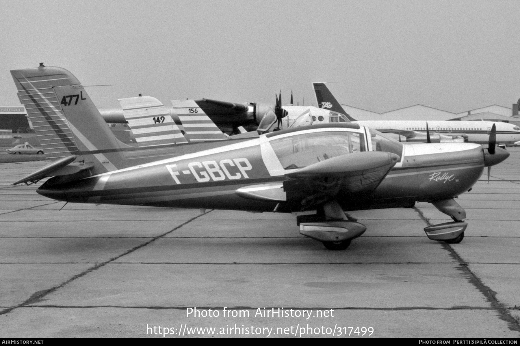 Aircraft Photo of F-GBCP | Socata MS-893E Rallye 180GT Gaillard | AirHistory.net #317499