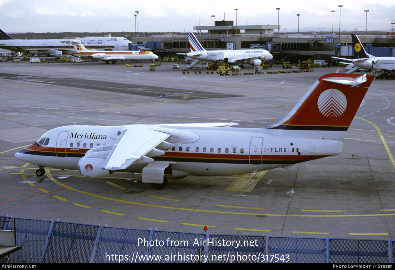 Aircraft Photo of I-FLRX | British Aerospace BAe-146-200 | Meridiana | AirHistory.net #317543