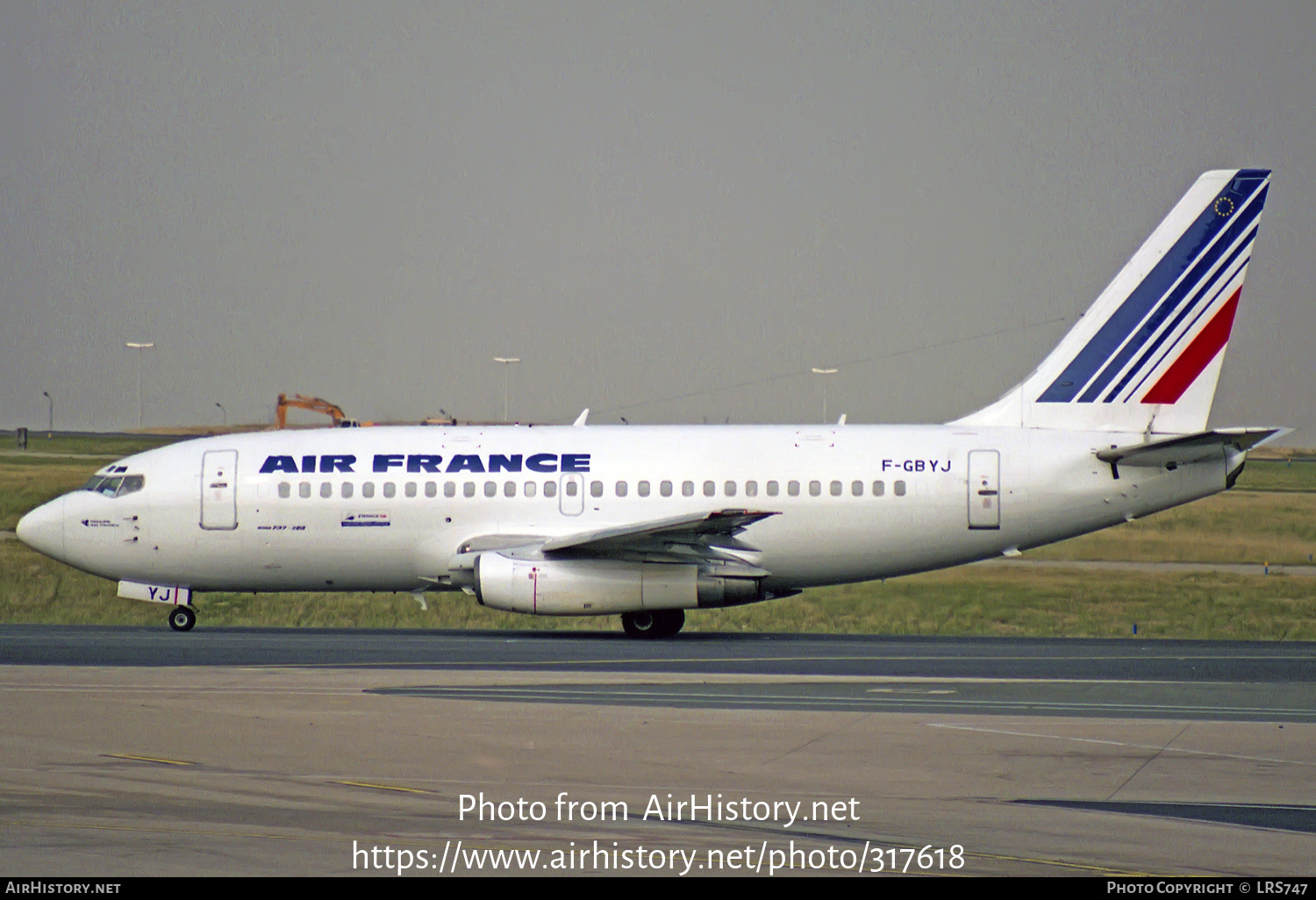 Aircraft Photo of F-GBYJ | Boeing 737-228/Adv | Air France | AirHistory.net #317618