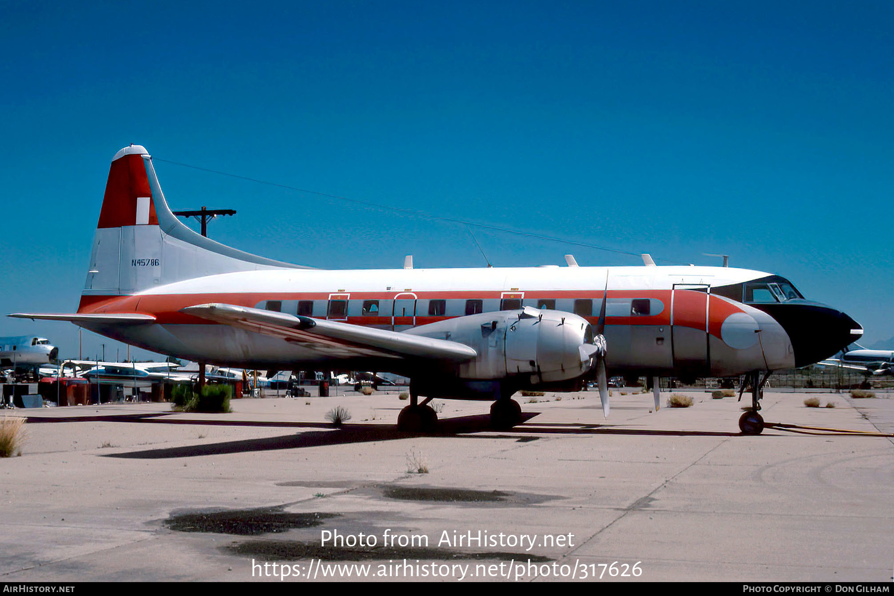 Aircraft Photo of N45786 | Convair ET-29C | AirHistory.net #317626