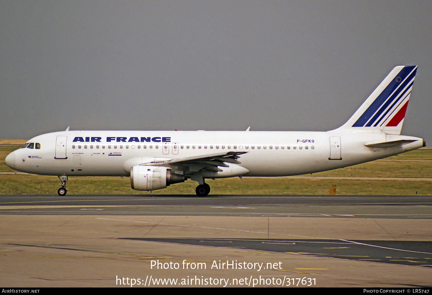 Aircraft Photo of F-GFKQ | Airbus A320-111 | Air France | AirHistory.net #317631